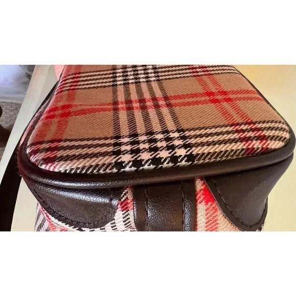 Vintage Tartan Pattern Zip-Around Lunch Crossbody Bag - Picture 14 of 16